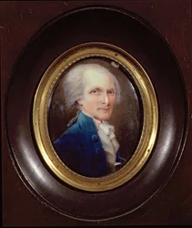Pienoismuotokuva Arthur Leestä (1740-92) 1795 (maalattu emali)